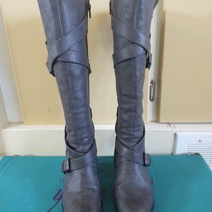 Blowfish Malibu Dark Grey Boot 7.5